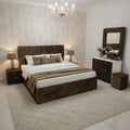 Luxury Brown Bed