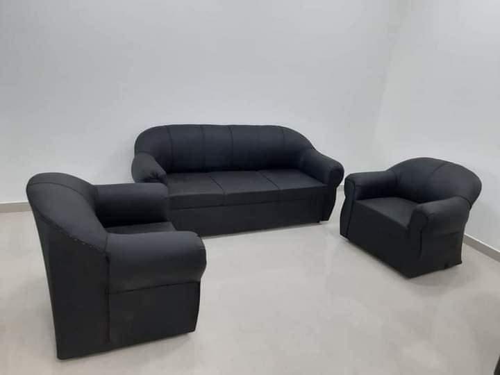 3- Seater Sofa set Black